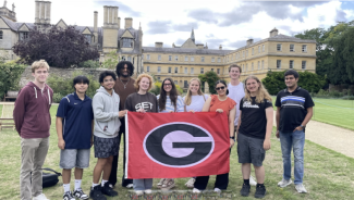 Photo of UGA SoC students 