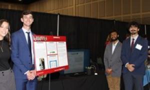 Yushus Komarlu, Computer Science ‘25 (left) and Sammy Beard Computer Science ‘25  (right)  FarmSmart AI